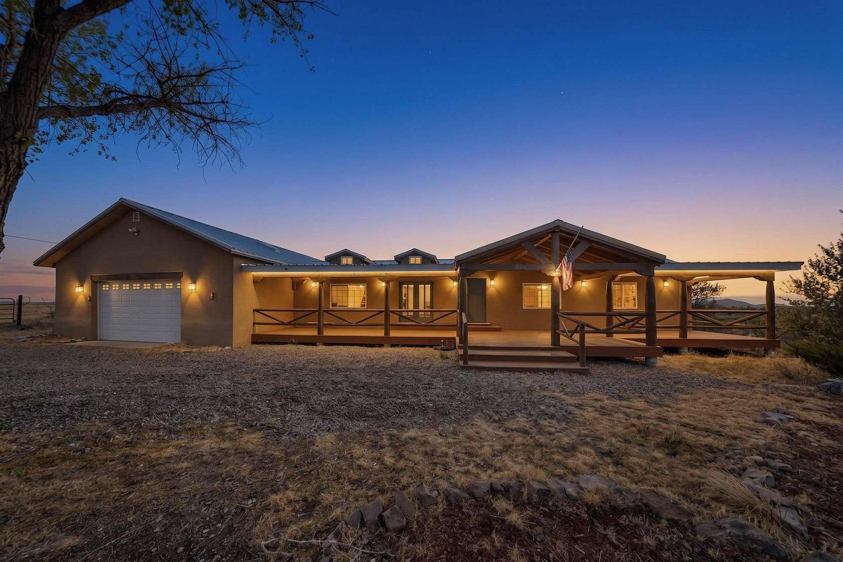 10.3 Acres of Land with Home for Sale in Santa Fe, New Mexico