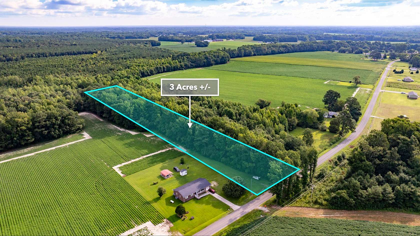 3 Acres of Residential Land for Sale in Murfreesboro, North Carolina