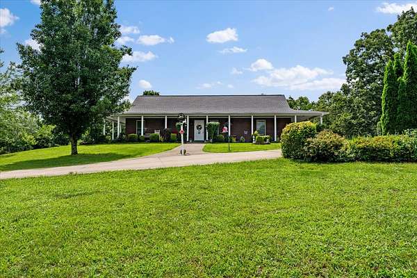 54.4 Acres of Recreational Land with Home for Sale in Hohenwald, Tennessee