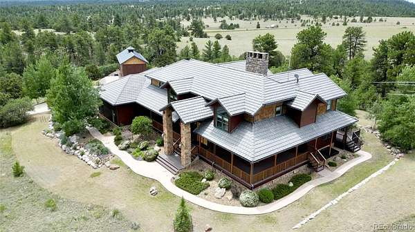 144 Acres of Recreational Land with Home for Sale in Cañon City, Colorado