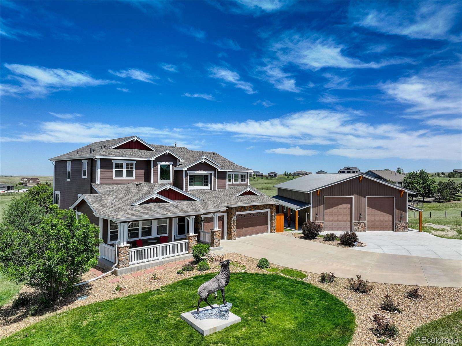 5 Acres of Land with Home for Sale in Parker, Colorado