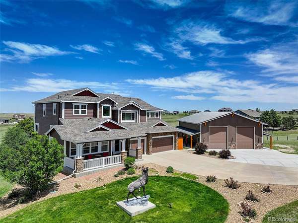 5 Acres of Land with Home for Sale in Parker, Colorado