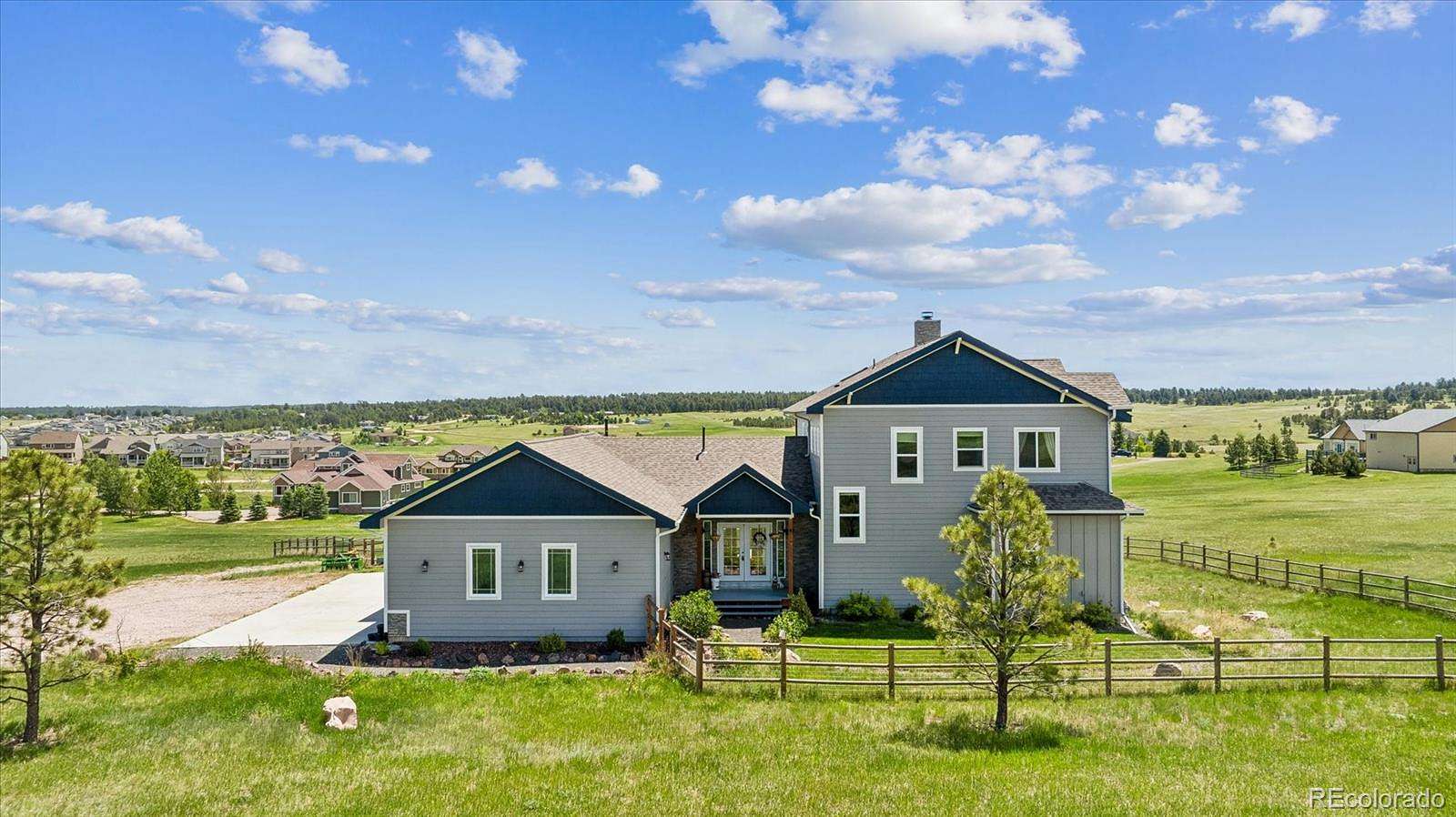 5.23 Acres of Land with Home for Sale in Elizabeth, Colorado