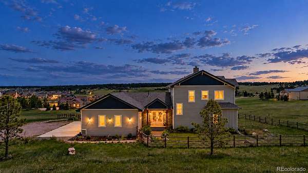 5.23 Acres of Land with Home for Sale in Elizabeth, Colorado