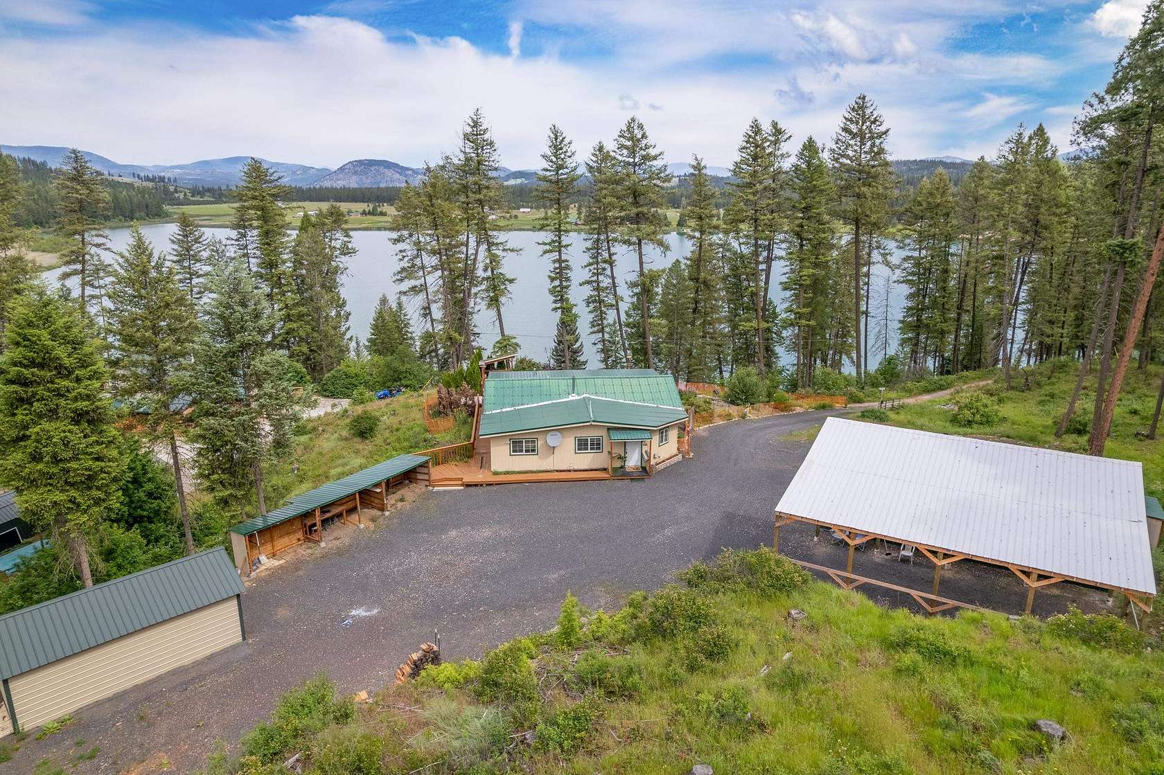 3 Acres of Land with Home for Sale in Valley, Washington