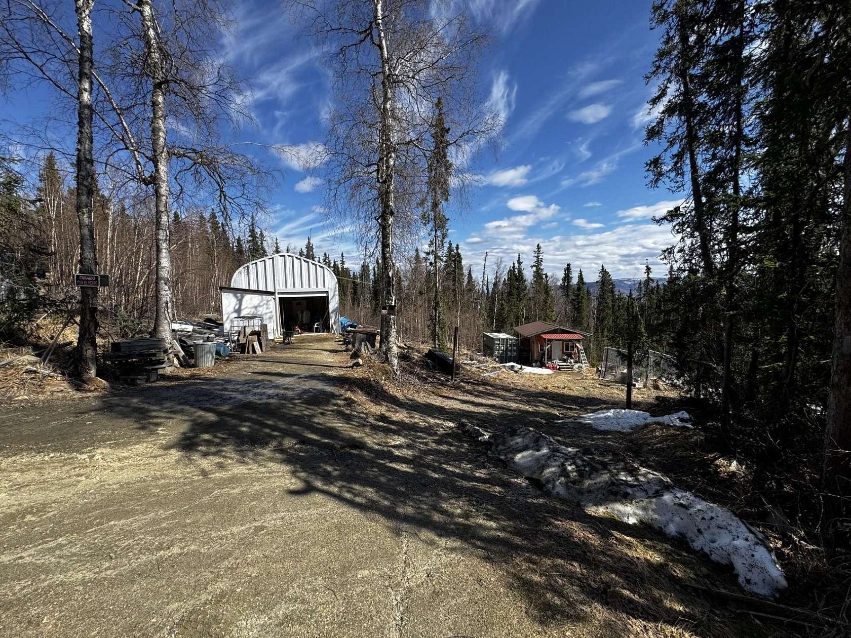 7.83 Acres of Land with Home for Sale in Fairbanks, Alaska