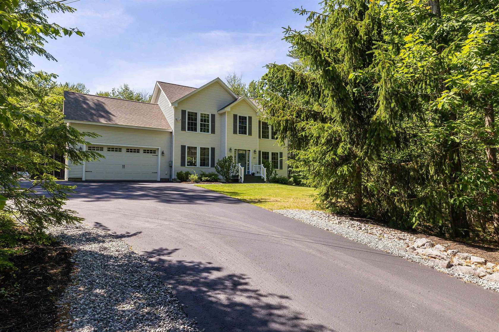 2.75 Acres of Land with Home for Sale in Weare, New Hampshire