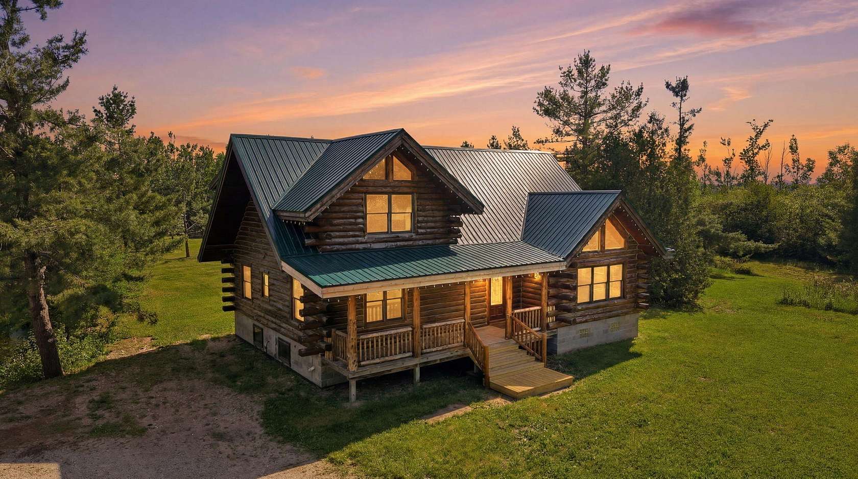 6.36 Acres of Land with Home for Sale in Cheboygan, Michigan