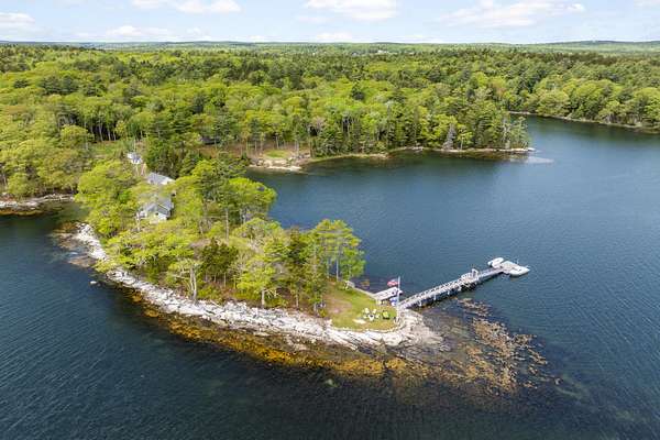95 Acres of Recreational Land with Home for Sale in Bremen, Maine