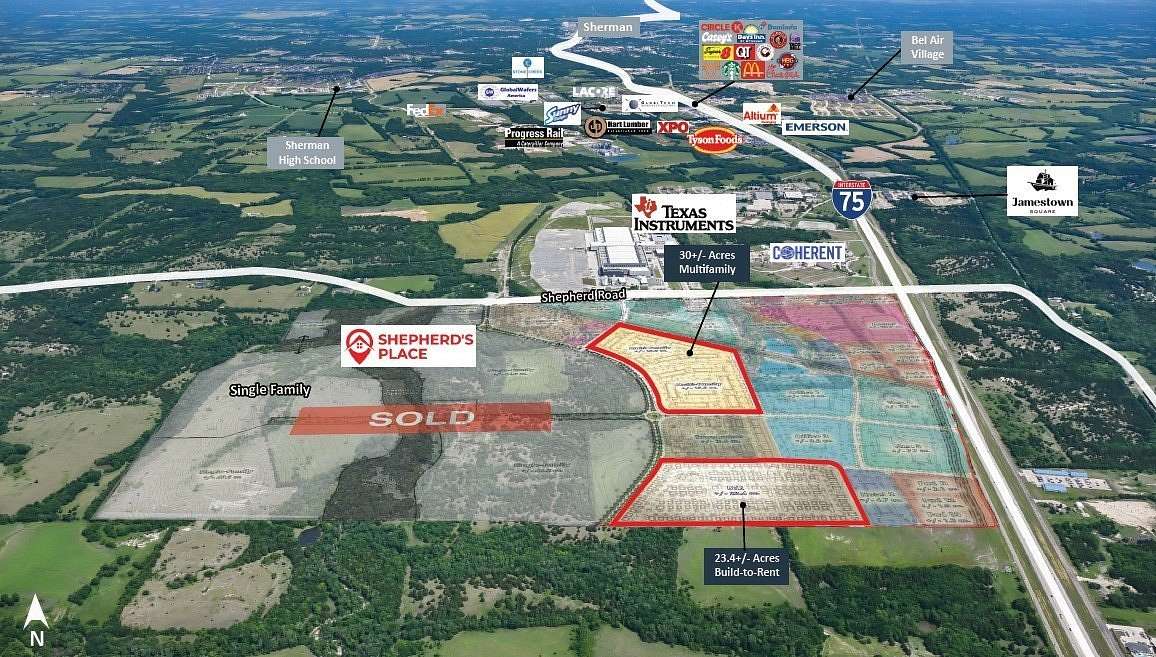 53.4 Acres of Land for Sale in Sherman, Texas