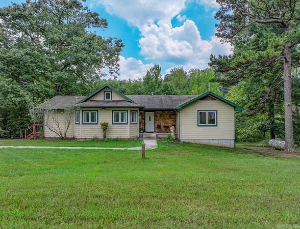 46 Acres of Recreational Land with Home for Sale in Eureka Springs, Arkansas