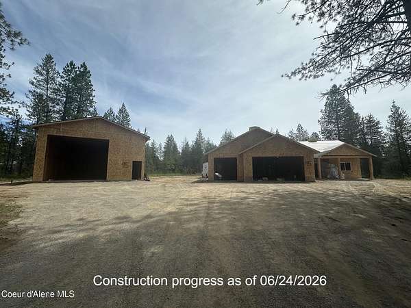 5 Acres of Land with Home for Sale in Spirit Lake, Idaho