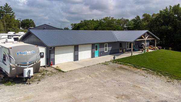 3.36 Acres of Land with Home for Sale in Melcher-Dallas, Iowa