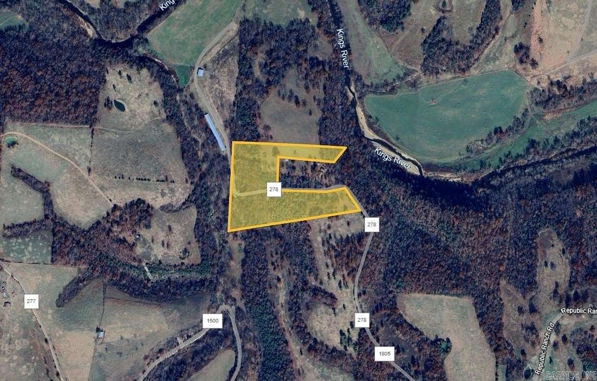 17.5 Acres of Recreational & Residential Land for Sale in Huntsville, Arkansas