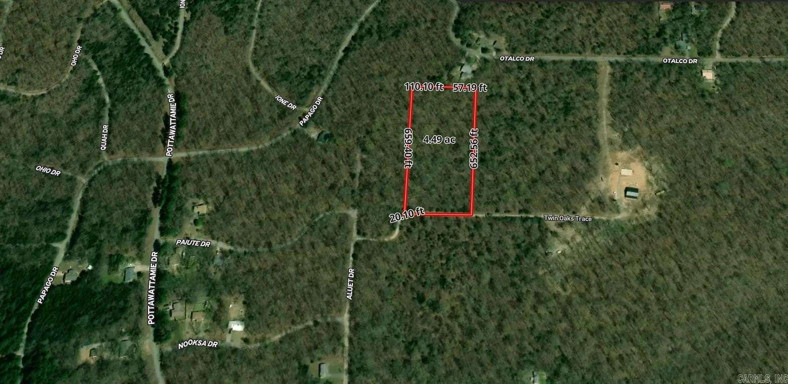 4.49 Acres of Residential Land for Sale in Cherokee Village, Arkansas