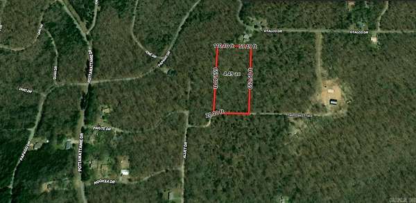 4.49 Acres of Residential Land for Sale in Cherokee Village, Arkansas