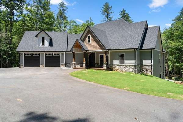 12.7 Acres of Recreational Land with Home for Sale in Dahlonega, Georgia