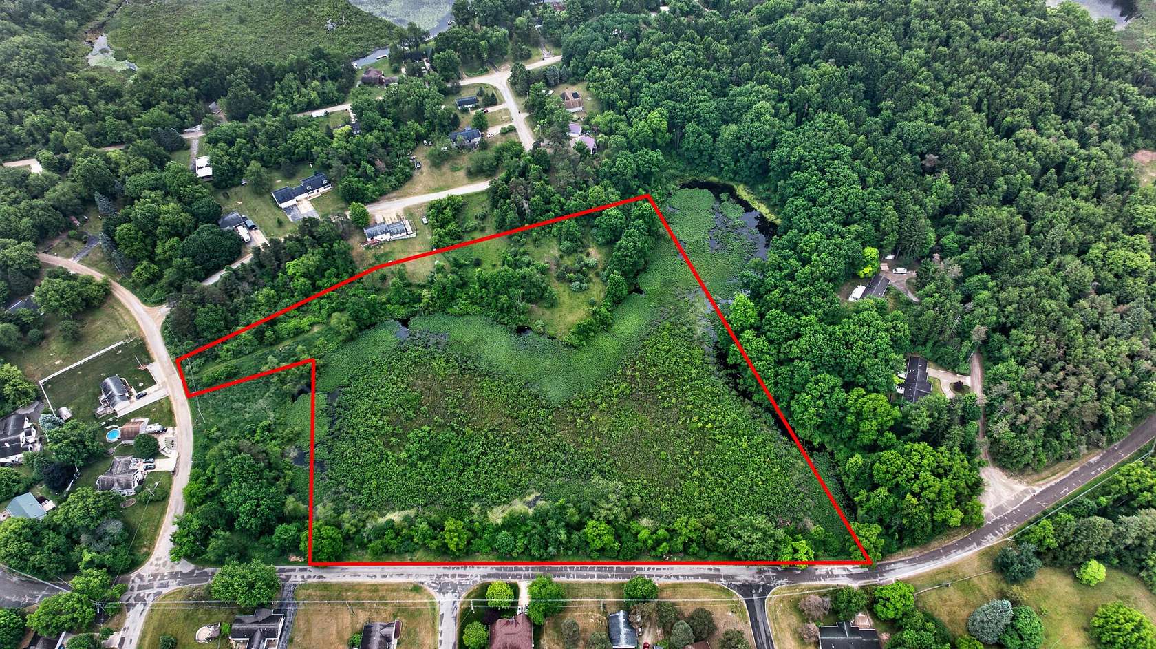 9 Acres of Residential Land for Sale in Jerome, Michigan