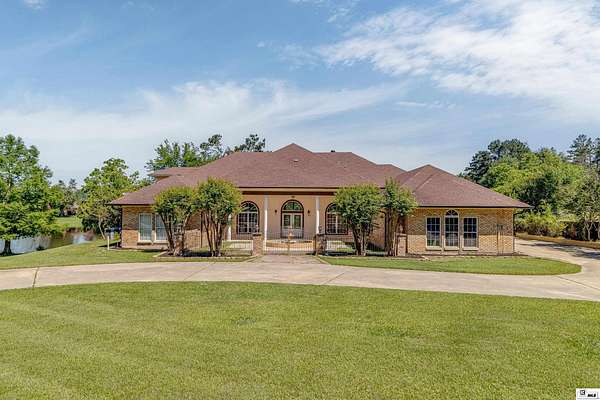 8.2 Acres of Land with Home for Sale in West Monroe, Louisiana