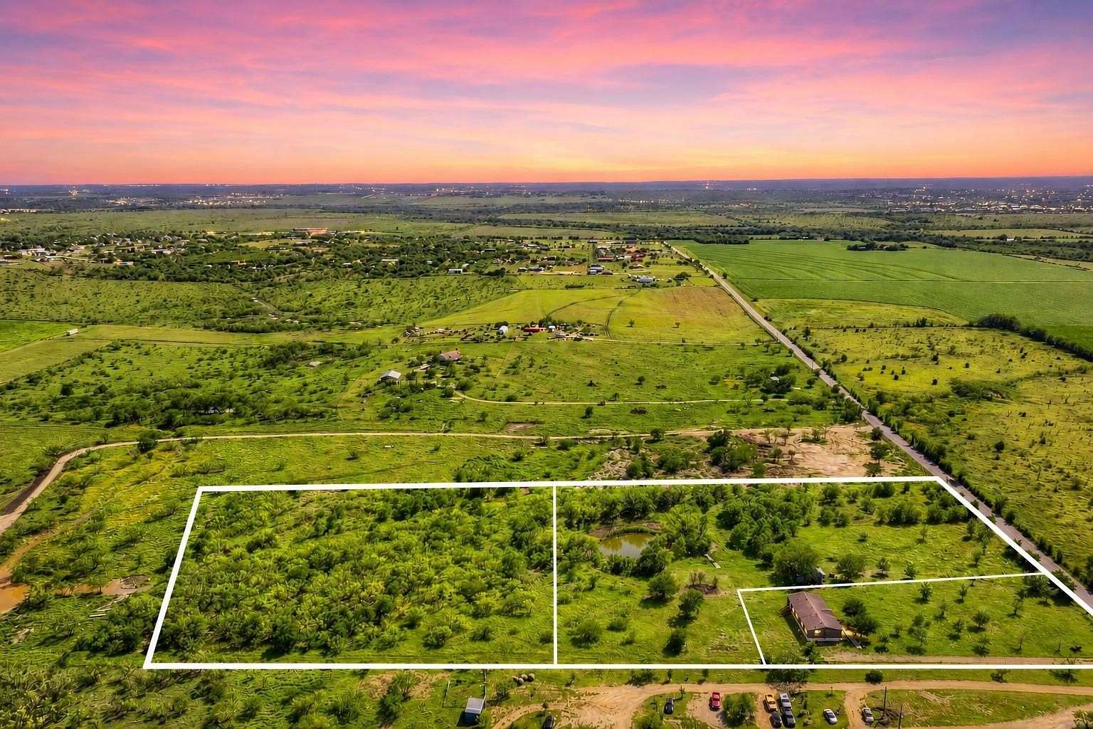10.3 Acres of Land with Home for Sale in Kyle, Texas