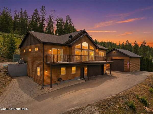 32.6 Acres of Land with Home for Sale in Coeur d'Alene, Idaho