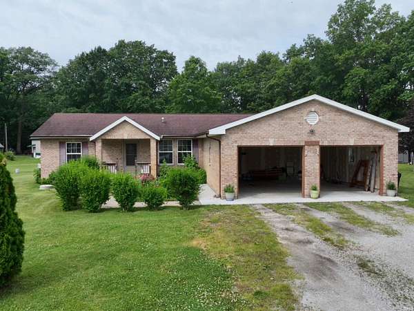 1.53 Acres of Land with Home for Sale in Monticello, Indiana