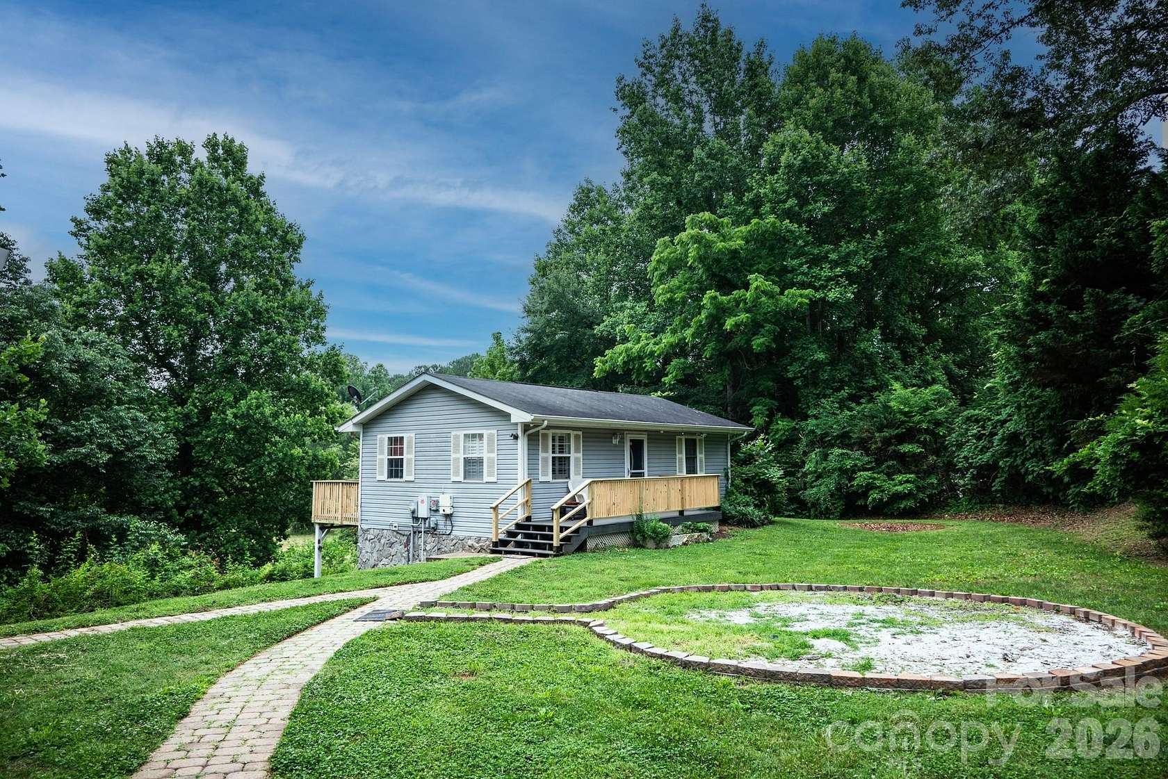 4.7 Acres of Land with Home for Sale in Hickory, North Carolina