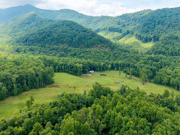 22.8 Acres of Recreational Land with Home for Sale in Hayesville, North Carolina