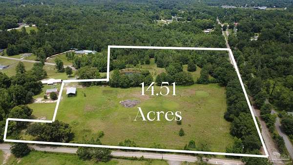 14.5 Acres of Land for Sale in Century, Florida