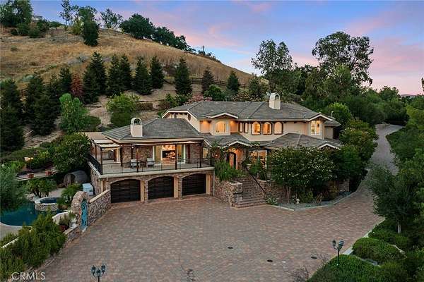 2.5 Acres of Land with Home for Sale in Agoura Hills, California