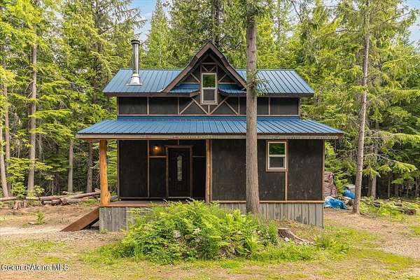 5 Acres of Land with Home for Sale in Sandpoint, Idaho