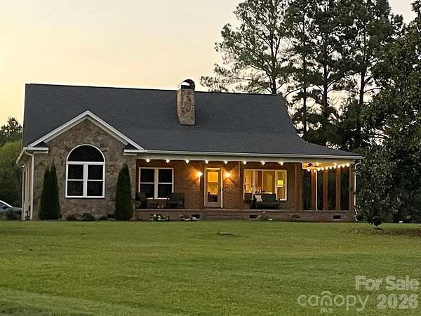 7.5 Acres of Land with Home for Sale in Lancaster, South Carolina