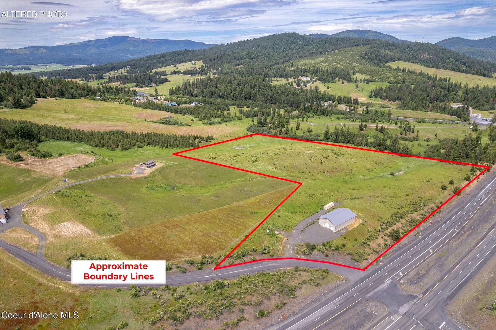 15.7 Acres of Recreational & Residential Land for Sale in Worley, Idaho