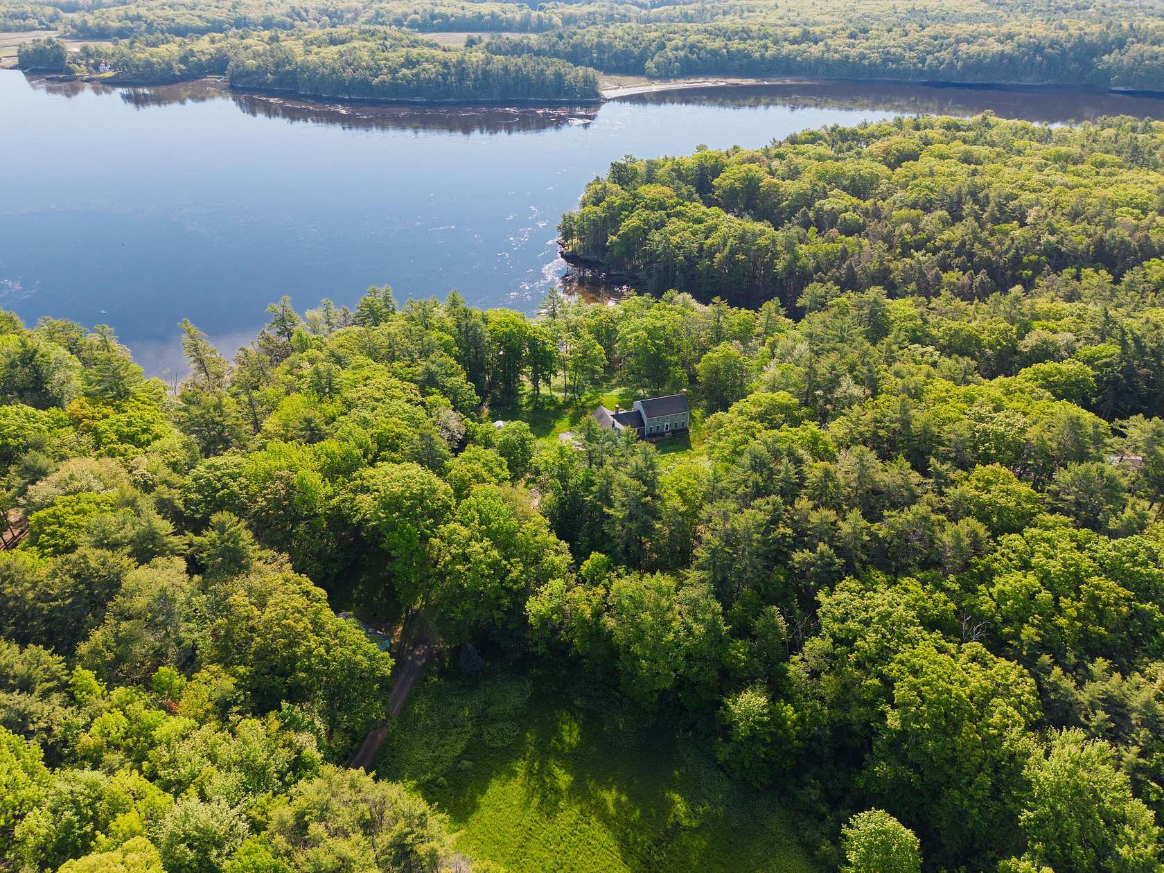 7.25 Acres of Land with Home for Sale in Phippsburg, Maine