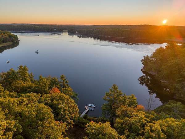 7.25 Acres of Land with Home for Sale in Phippsburg, Maine
