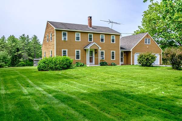 2.8 Acres of Land with Home for Sale in Hollis Town, Maine