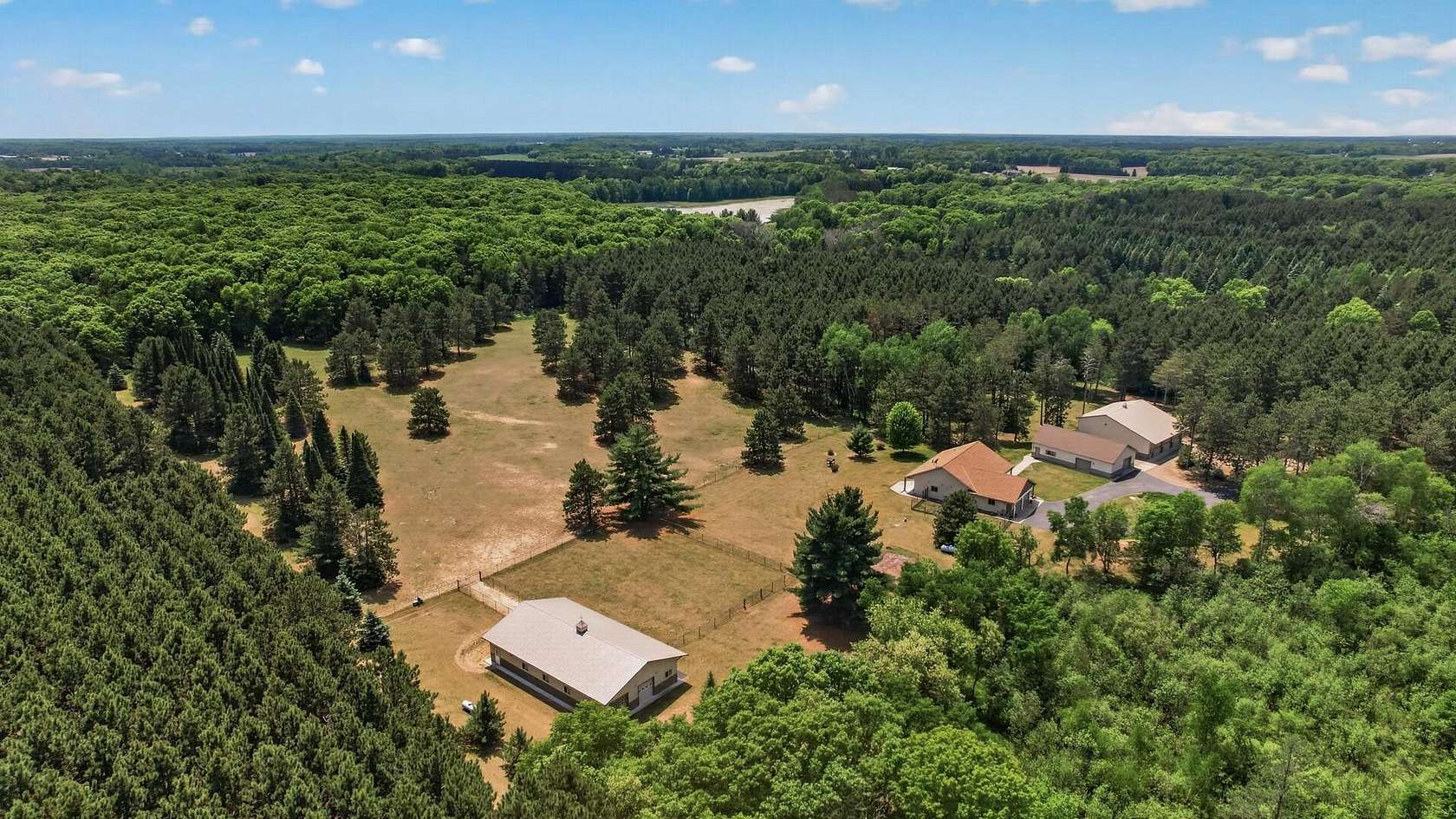 20 Acres of Agricultural Land with Home for Sale in Cambridge, Minnesota