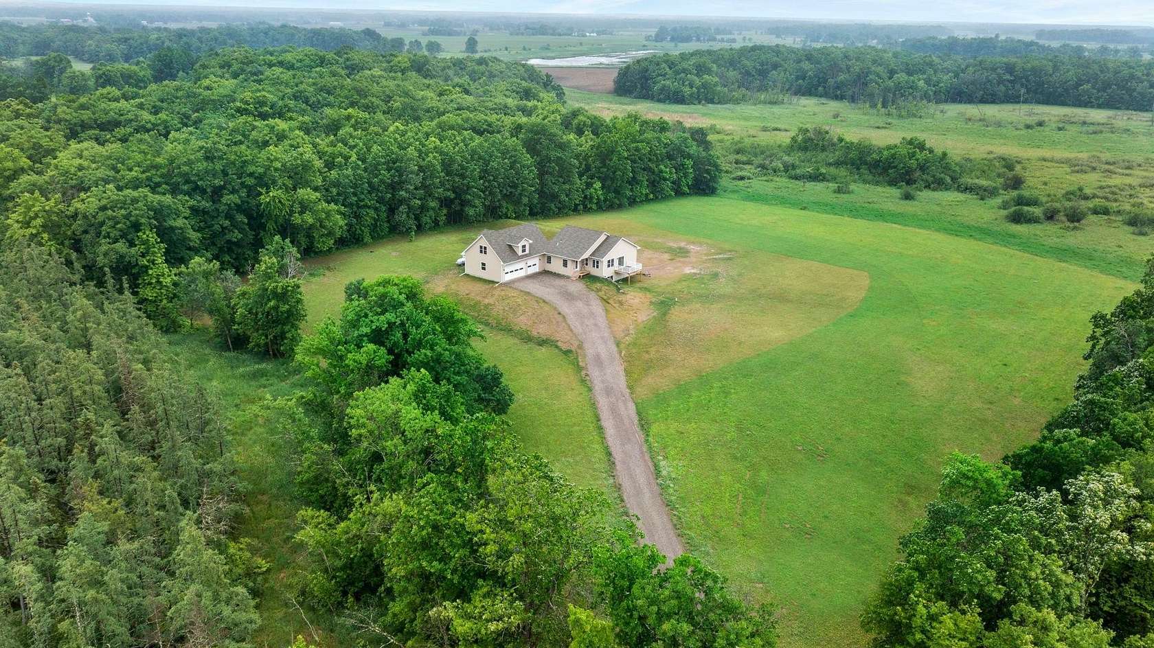 30 Acres of Recreational Land with Home for Sale in Grasston, Minnesota