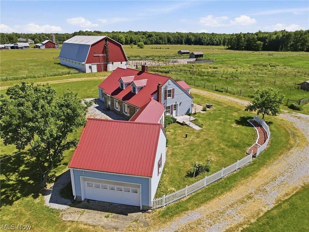 49.9 Acres of Land with Home for Sale in Andover, Ohio