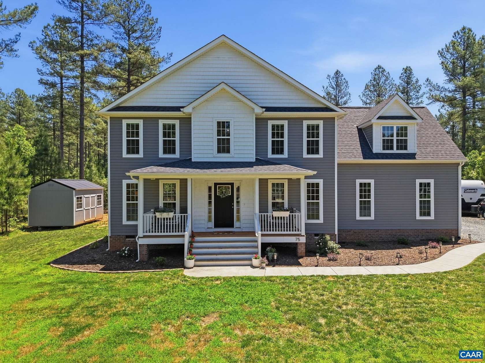 1.55 Acres of Land with Home for Sale in Zion Crossroads, Virginia