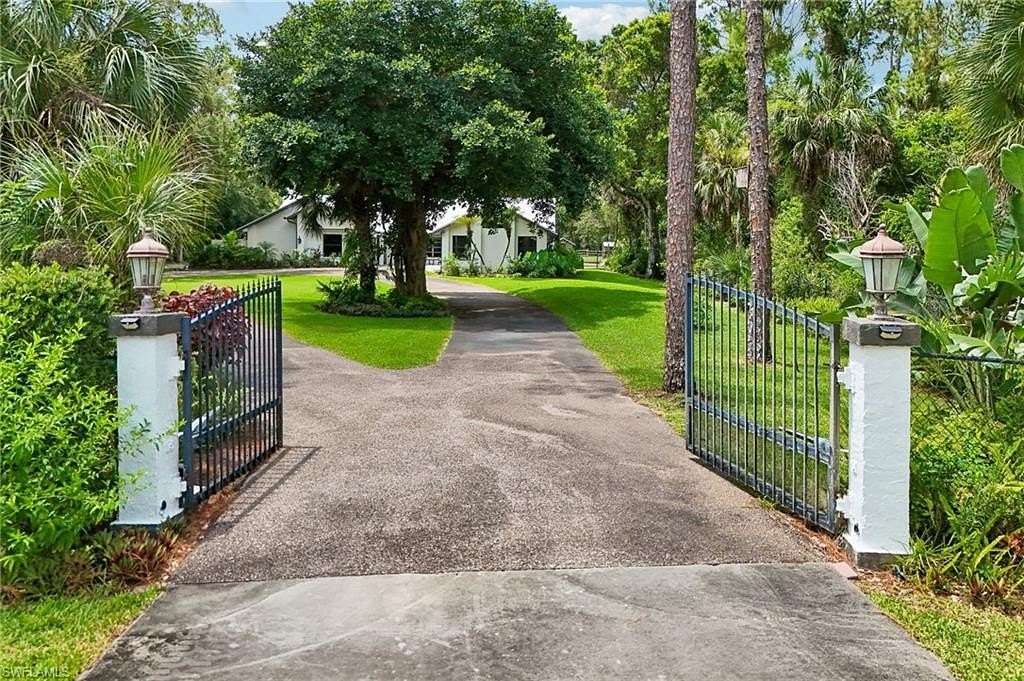 2.5 Acres of Land with Home for Sale in Naples, Florida