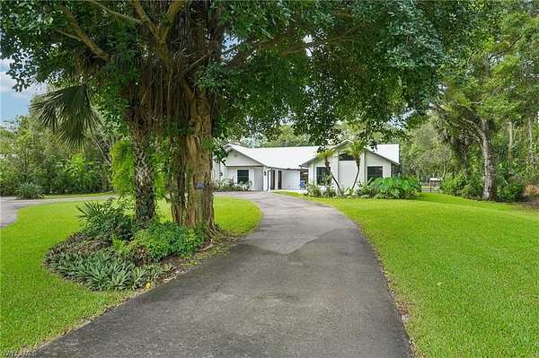 2.5 Acres of Land with Home for Sale in Naples, Florida