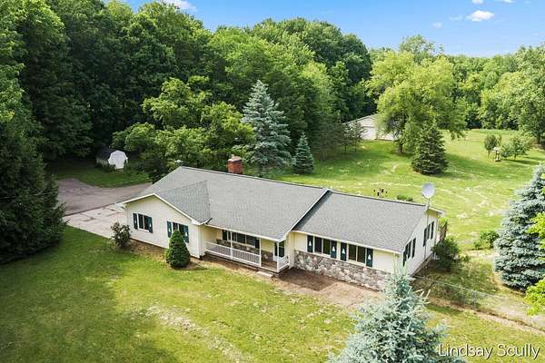 10 Acres of Land with Home for Sale in Byron Center, Michigan