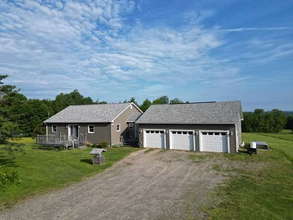 4.2 Acres of Land with Home for Sale in Lincoln, Maine