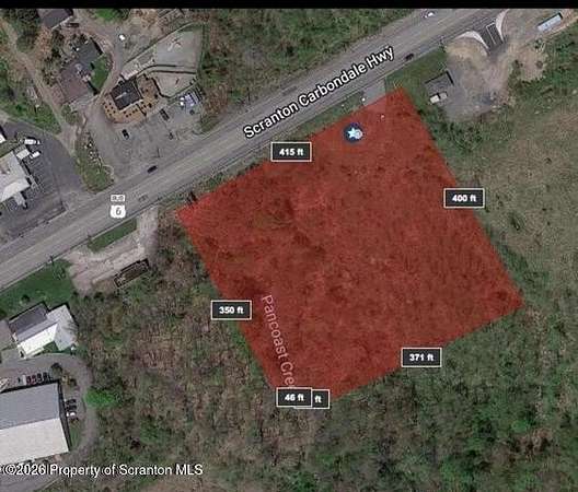3.67 Acres of Commercial Land for Sale in Scranton, Pennsylvania