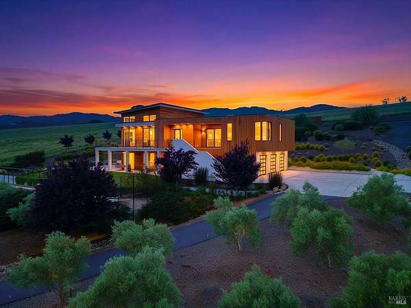 4.45 Acres of Land with Home for Sale in Petaluma, California