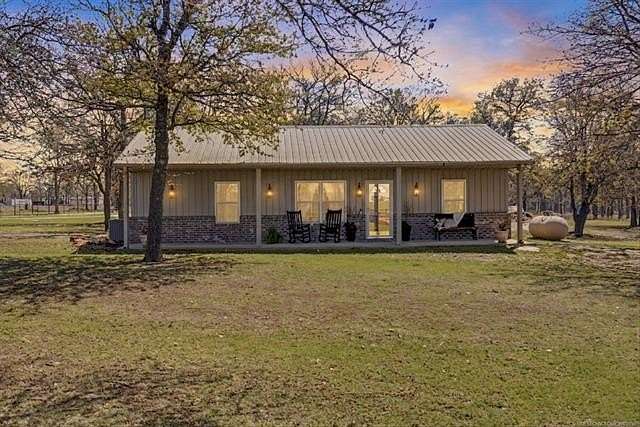 5 Acres of Land with Home for Sale in Skiatook, Oklahoma