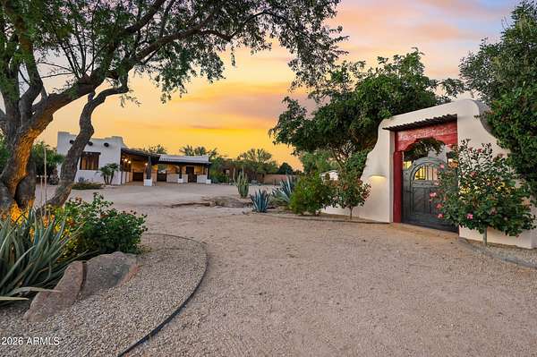 3.74 Acres of Land with Home for Sale in Scottsdale, Arizona