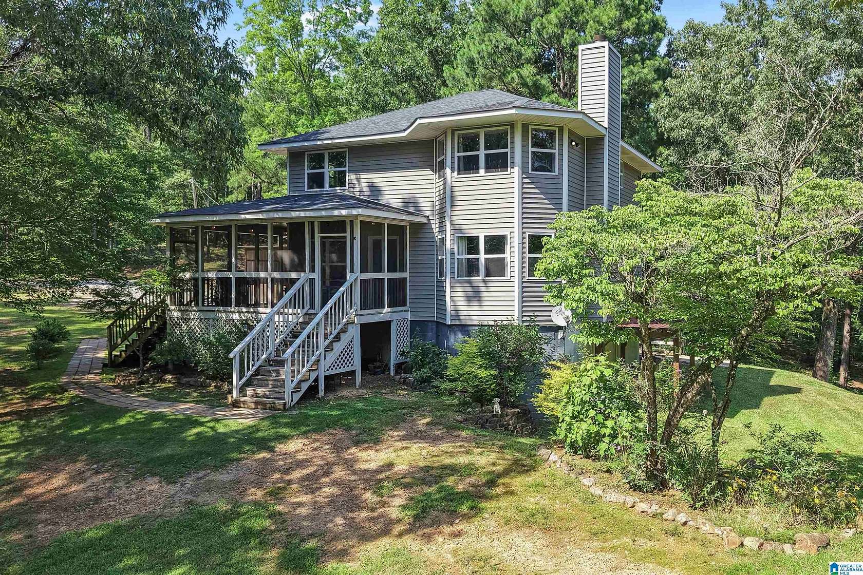 8.42 Acres of Land with Home for Sale in Columbiana, Alabama