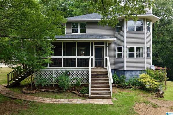 8.42 Acres of Land with Home for Sale in Columbiana, Alabama